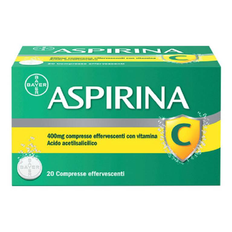 ASPIRINA C*20CPR EFF 400+240MG